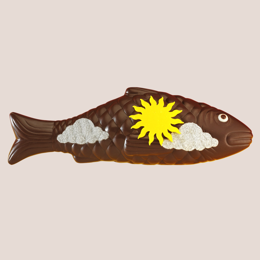 Poisson en chocolat
